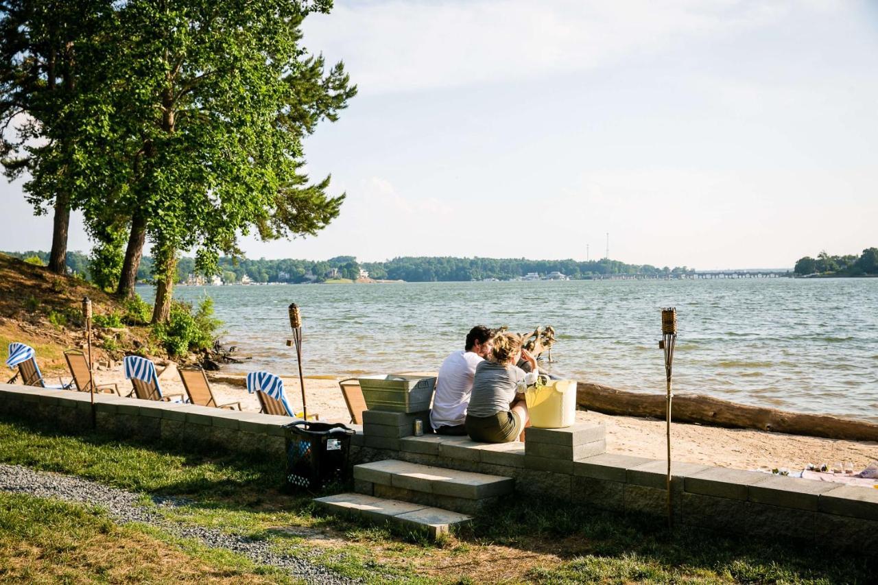 New Waterfront Cabin On The Large Sundeck #24 Cabin Villa Lake Wylie Buitenkant foto