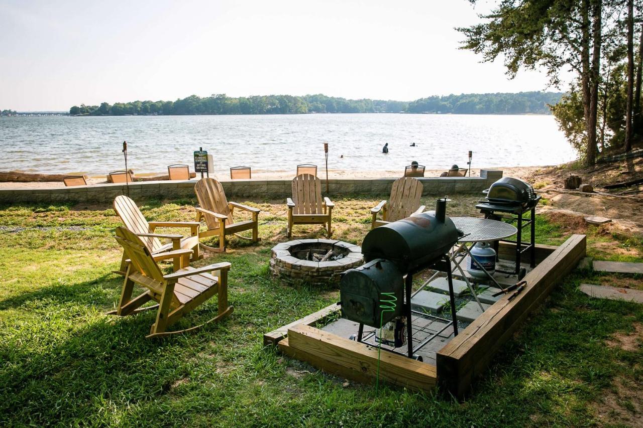 New Waterfront Cabin On The Large Sundeck #24 Cabin Villa Lake Wylie Buitenkant foto